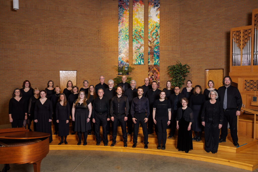 Group photo of Vesper Chorale