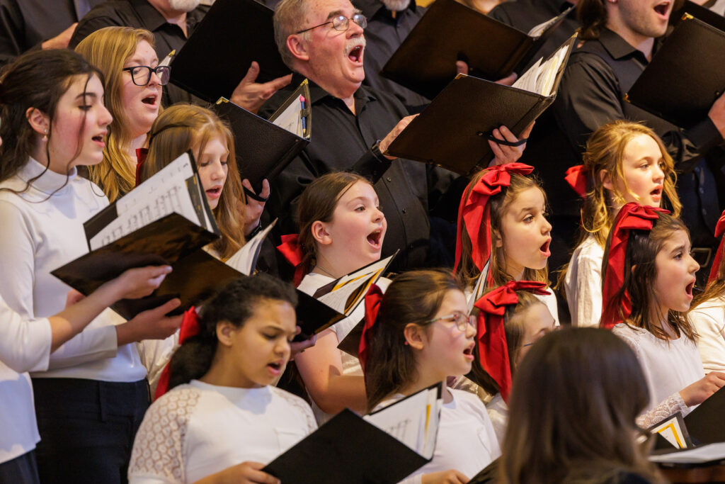 Members of Children's Choir of Michiana